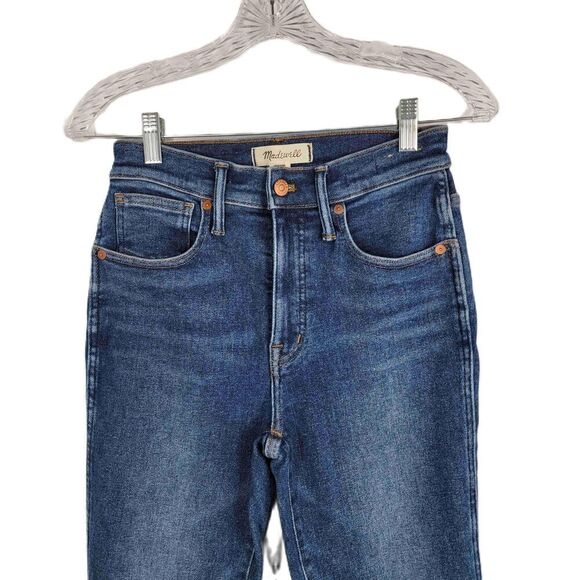 NWT Madewell DM568 Blue High Rise Womens Jeans Size 26 - Picture 2 of 9